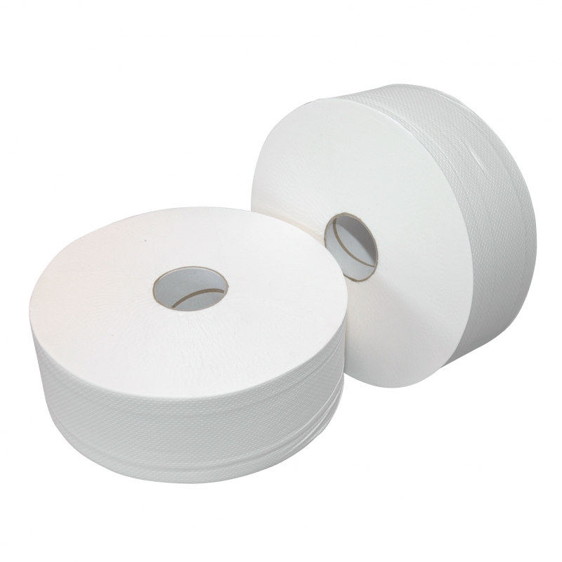 Maxi jumbo toiletrol, 500 meter, 1 laags