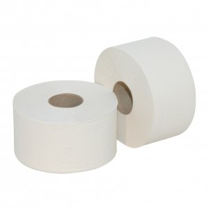 Mini jumbo toiletrol, lengte 180 meter, 2 laags