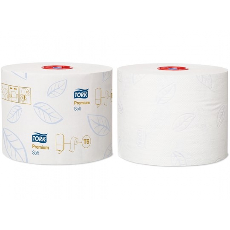 Tork Premium toiletrol 2 laags wit 90 meter